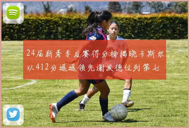 24届新秀季后赛得分榜揭晓卡斯尔以412分遥遥领先谢泼德位列第七